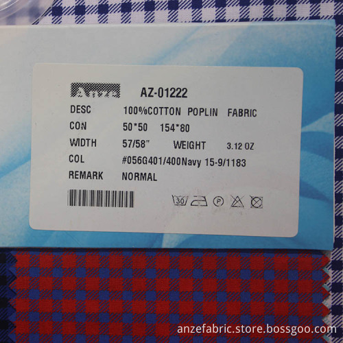 Top grade egyptian cotton textile poplin fabric